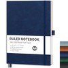 RETTACY Lined Journal Notebook, 96 Numbered Pages, A4 Large Size