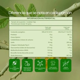 Carofit Colageno Articulaciones 500 Gr                                                                                                                