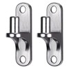 304 Stainless Steel Gate Hinges, Heavy Duty 2 Pack Wall