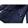 Hiheart Boys Girls Waterproof Hooded Jackets Cotton Lined Rain Jackets