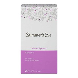 Summer's Eve Douche, Island Splash, 2-4.5 fl oz (133 ml) units