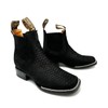 The Western Shops Men’s Genuine Leather Square Toe Embossed Python