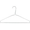 SPECILITE 17.7'' Wire Hangers 1Pack, Metal Wire Clothes Hanger Bulk