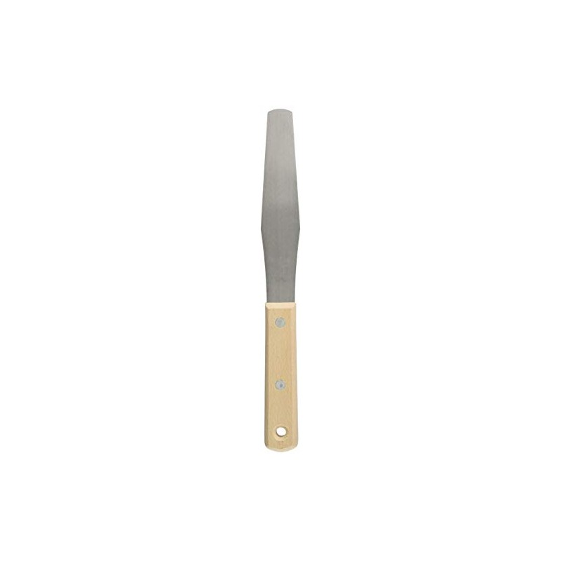 Life Tech L-24 Caulk Spatula with Blank Wood Handle