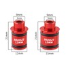Mountain Bike Thru-Axle to Quick Release Hub Converter Adapter -