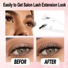LAUBESS Magnetic Eyelashes with Applicator 2 Pair No Glue Needed