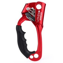 WILDKEN Climbing Hand Ascender Outdoor Mountaineering Tree Arborist Climbing Rappelling Equip Hand Ascender for 8-15MM Rope Left Right Hand Ascender