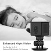 EKJANEPE Mini Camera 4K HD WiFi Camera Surveillance for Indoor