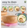 bamboo bamboo Baby Plate, Baby Gift, Children's Crockery Set with