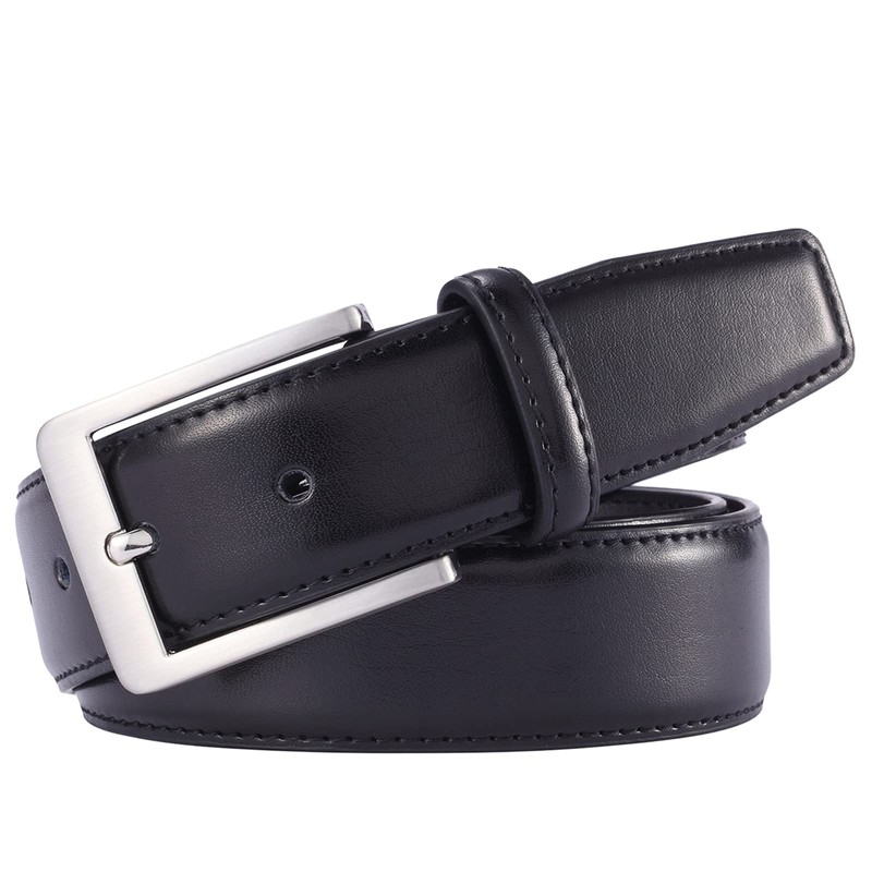 XOUXOU Men's Casual Leather Jeans Belts Classic Work Business Dress