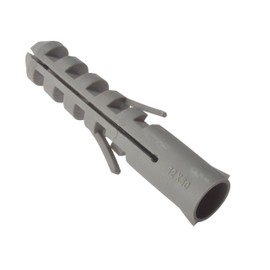 ForgeFix Expansion Wall Plugs - Rimless | M12 x 60mm | Nylon | Bag 25