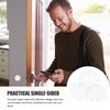 10 Pcs Door Stopper Wall Protector: Clear Self Adhesive Rubber