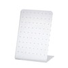 LJJCSFF 1 PCS 72 Holes Acrylic Earring Holder Earring Board