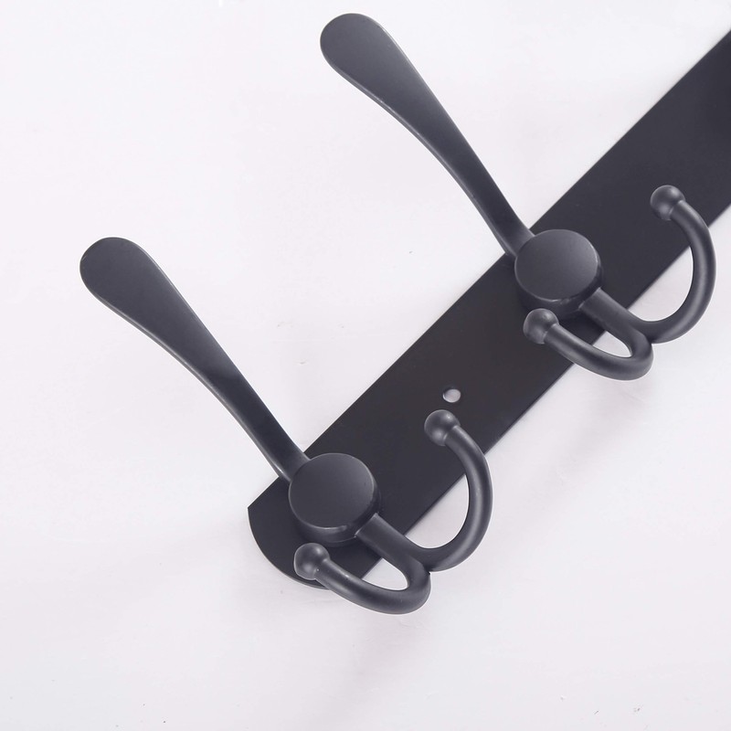 WEBI Coat Rack Wall Mount,Coat Hooks Wall Mount,5 Tri Hooks