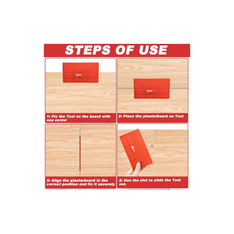 10 Pcs Drywall Fitting Tool Support The Plaster Board in