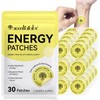 Arkture Energy Patches, Plant-Based Formula Patch with Caffeine, Red Ginseng,