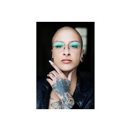 PIERCINGLINE Titanium Clicker Tip + Crystal Ring Nose Septum Ear Helix Choice of Colours, Titanium