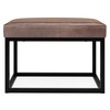 SIMPLIHOME Reynolds 26 inch Wide Contemporary Rectangle Small Bench in