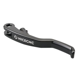 NICECNC Aluminum Shorty Clutch Lever Handle Clutch Lever Compatible with 690 Enduro R/SMC R 2014-2023, Compatible with Husqvarna 701 Super Moto and Enduro 2016-2023, 700 SM/ES Accessories, Black
