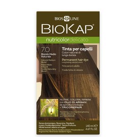 Biokap Nutricolor Delicato Hair Colors 7.0 Natural Medium Blond, 140ml