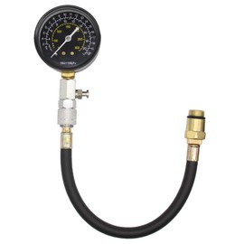 5 Cylinder Compression Tester, Accurate Compression Test for Engine, 0-300PSI Leakdown Testers Compression Checker for Petrol