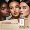 Makeup Foundation Stick, Beauty Balm Serum Boosted Skin Tint Concealer,