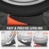 DNA MOTORING 2packs Leveling Ramp for RV Camper Travel Trailer,