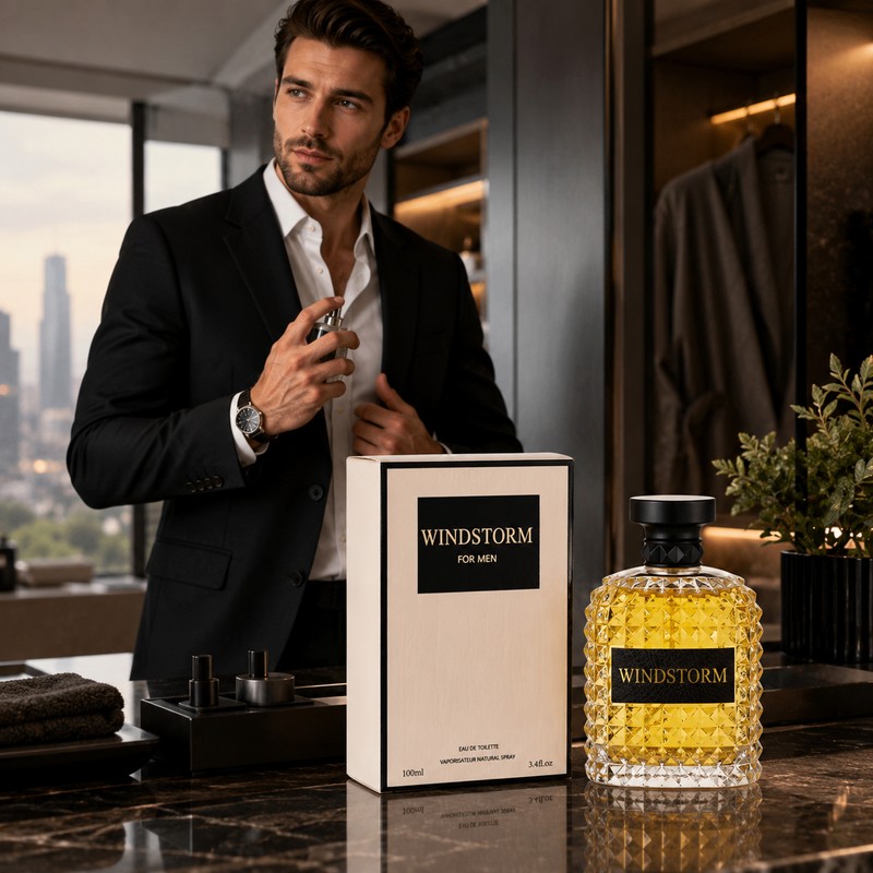 Men’s Floral Cologne Spray for Daily Wear – 100ml Fresh