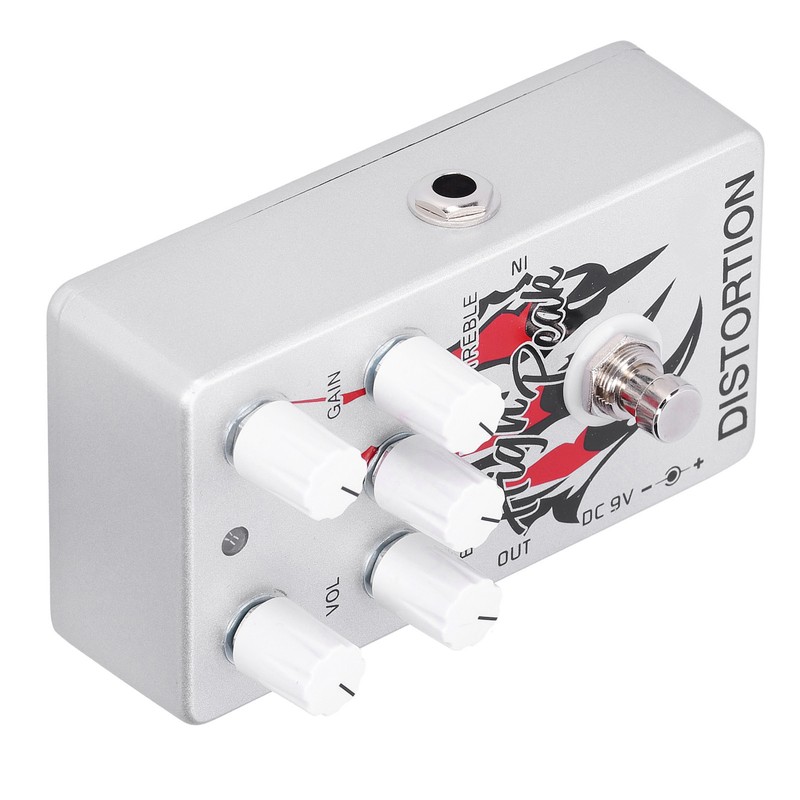 Distortion Pedal Electronic Guitar High Gain Effect Effector 9V DC