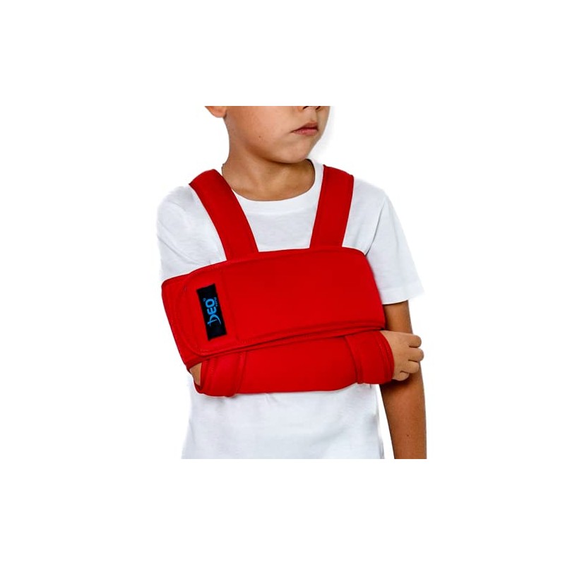 DEOTECH | Inmovilizador de Hombro Infantil (Mediano, Azul)