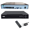 4-Channel PoE Network Video Recorder, 4ch H.265 Security NVR, 2MP