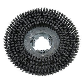 Dayton 15 in Dia Black Rotary Brush, 1 Each