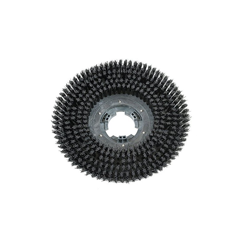 Dayton 15 in Dia Black Rotary Brush, 1 Each