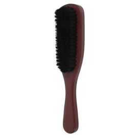 FRCOLOR Mens Detangling Hair Brush with Wooden Handle Natural Boar Bristles for Beard Grooming and Styling Curly Hair Gentle Scalp Care Comb for Smooth