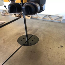 Rikon 14in Deluxe Bandsaw Zero Clearance Insert (3 Pack!)