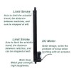 50mm Linear Actuator, DC 12V Internal Limit Switch Micro Electric