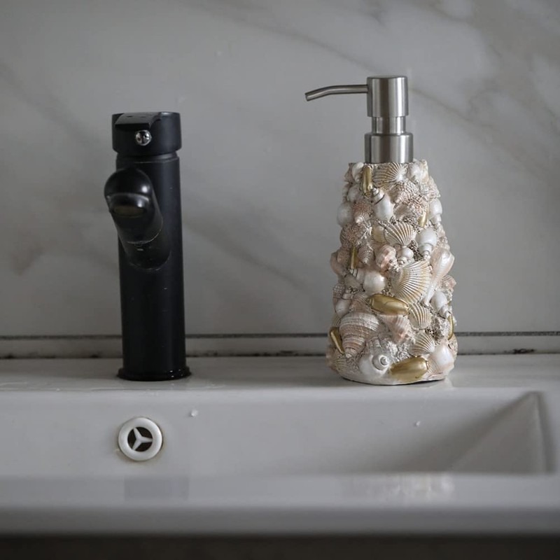 LIFKOME Travel Sub Bottle Pump Dispenser Refillable Soap Dispenser for