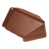 2 x Terracotta Enviro Tile Roof Hip End Cap Slate