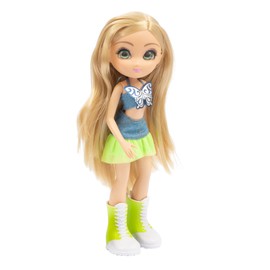UNIQUE EYES, MYM443 Amy Doll with Her Eye Look with Spring Summer Clothing, Toy for Children from 3 Years