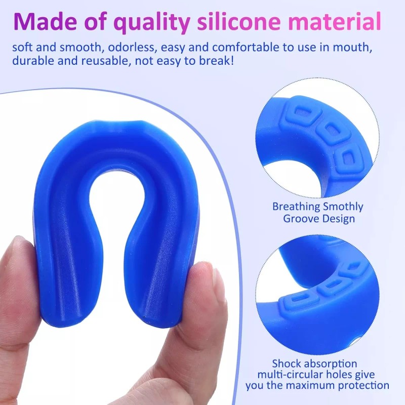 THE9SHOP Moldeable Deportivo Silicona Protector Bucal/varios Deporte