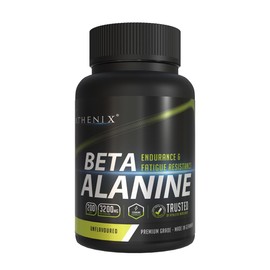 Athenix® Premium Beta Alanine Capsules - 3200 mg Per Serving | Boost Endurance, Delay Fatigue & Improve Performance, Premium Grade Made in Germany, Vegan, 200 Caps
