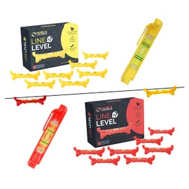 7 pcs Hanging Bubble Line Level for Building Trades, Engineering, Surveying, Metalworking and Other Equipment Measure (Yellow)