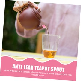 OUNONA Pack of 6 Teapots Spout Cover Multi-Purpose Mouth Cover