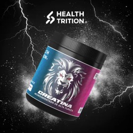 Creatina Monohidratada 500g Healthtrition  Sin Sabor                                                                                                  