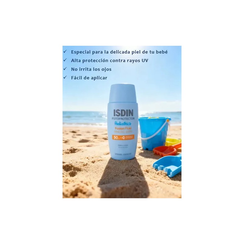 Isdin Pediatrics Fusion Fluid Mineral Baby Spf 50+ 50 Ml