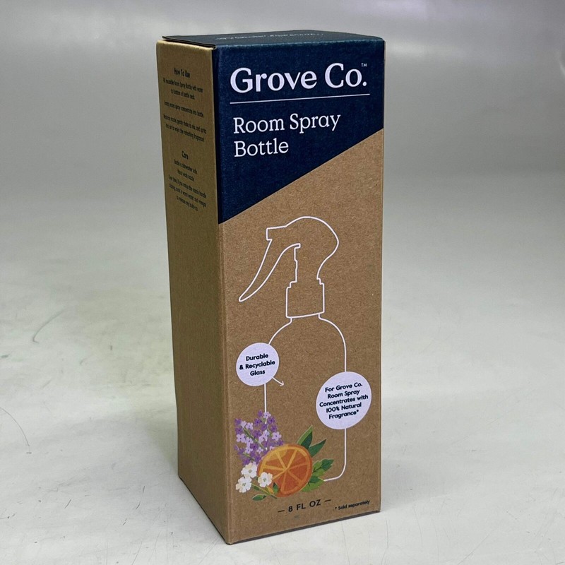 GROVE CO (4 PACK) Reusable Room Spray Bottle 8 fl