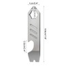 Titanium EDC Pry Bar, Portable Mini Pry Tool with Bottle