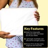 KOBBTAN Self Tan Sleep Sack Set (white, Pack of 4)