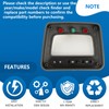37201-HN0-A01 Speedo Meter Dash Upper Cover Speedometer Case Compatible with