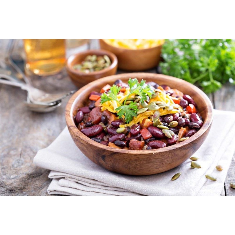 Organic Dark Red Kidney Beans, 5 Pounds - Non-GMO, Kosher,